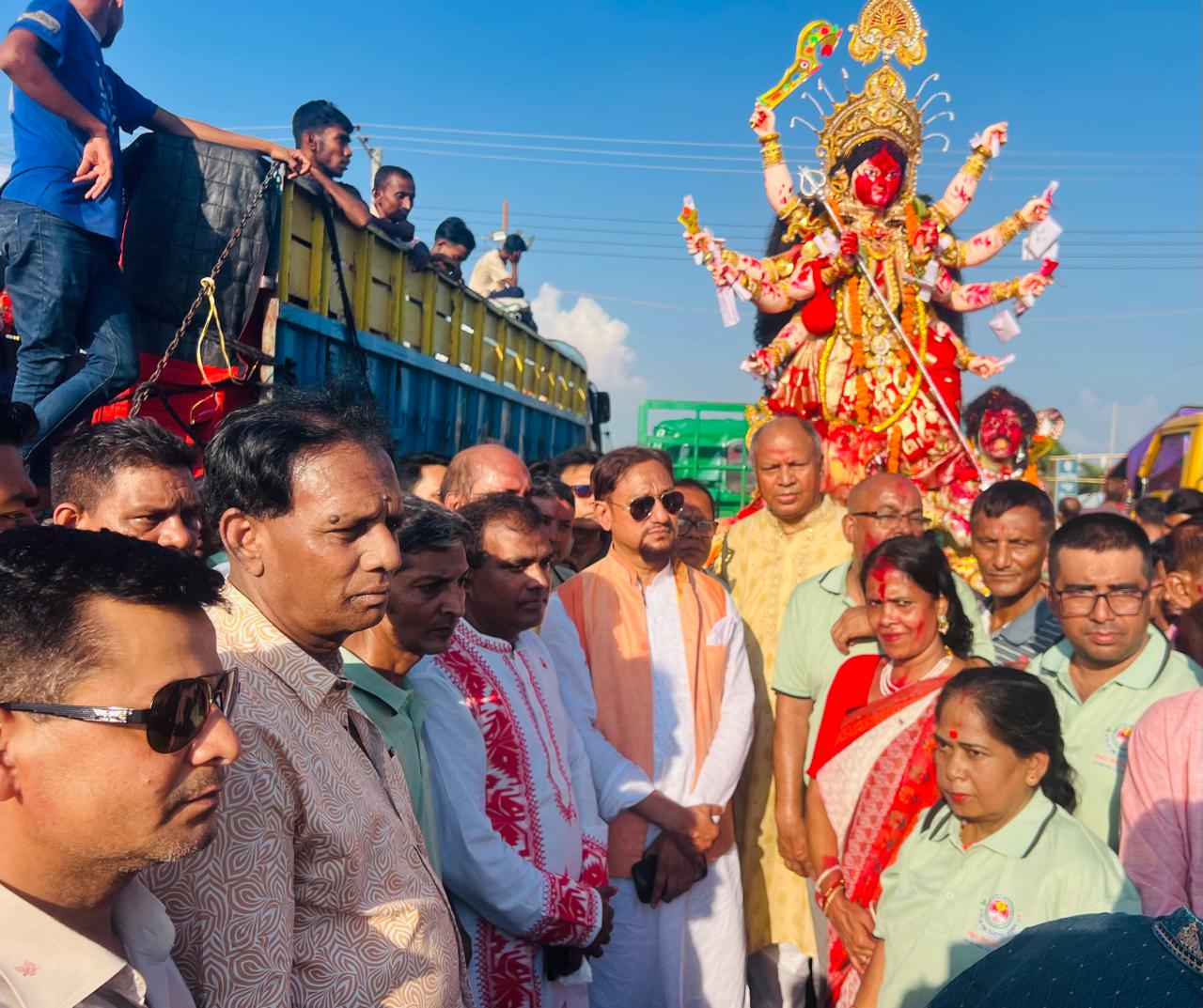 সবার সহযোগিতায় নির্বিঘ্নে দুর্গাপূজা সম্পন্ন হয়েছে: মেয়র ডা. শাহাদাত