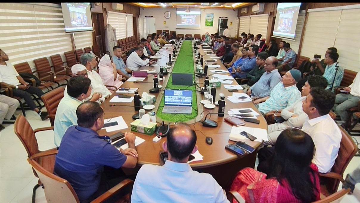 মৌলভীবাজারে ফ্যামিলি কার্ড কার্যক্রমের তথ্য সংগ্রহ অবহিতকরণ সভা