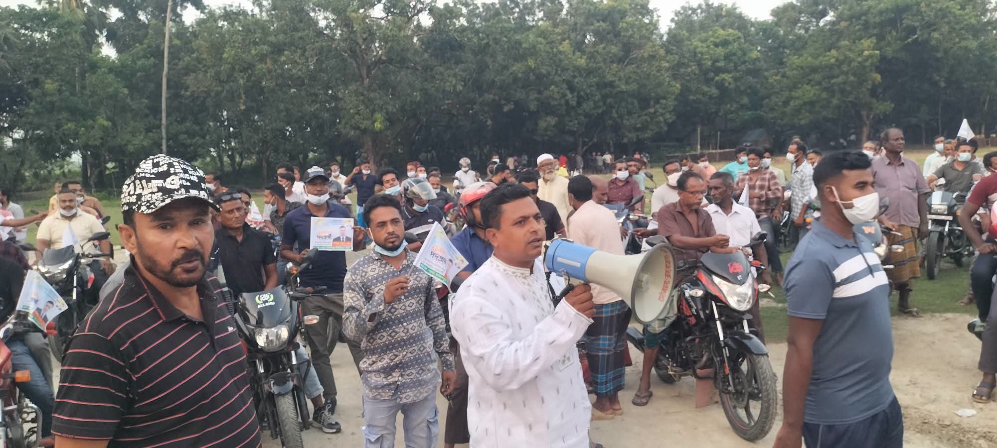 কলারোয়ার চন্দনপুরে বইছে ইউপি নির্বাচনের হাওয়া